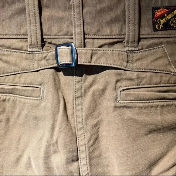 Mister Freedom Sportsman Chinos, Stevenson 3Sixteen Olive Khaki, 30W 30L - Picture 4 of 12